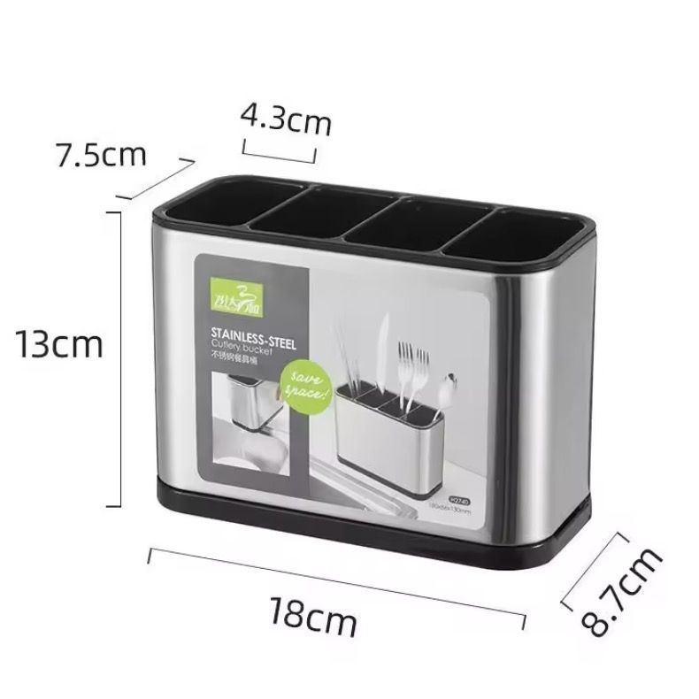 Organizador Porta Cubiertos de Cocina INOX-1