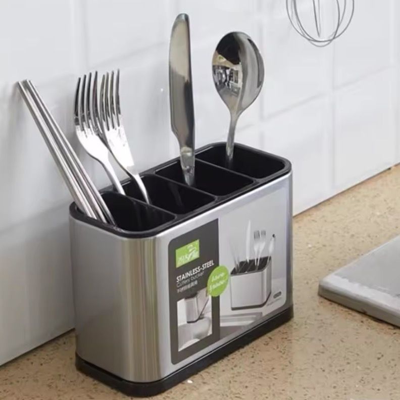 Organizador Porta Cubiertos de Cocina INOX-3