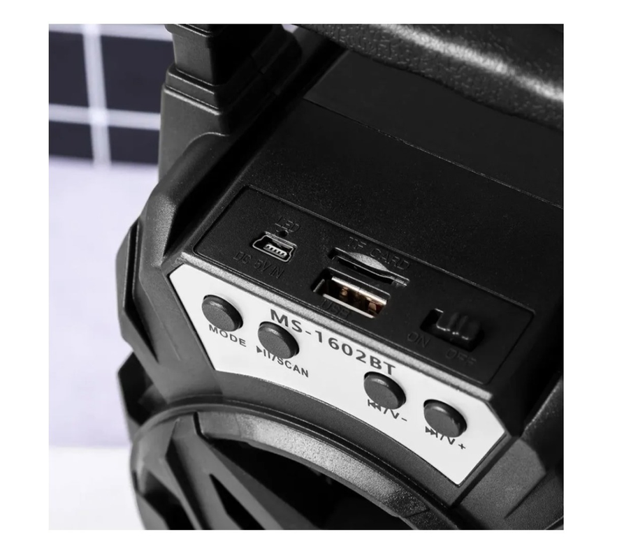 Parlante Altavoz Speaker Bluetooth Ms-1602bt-3