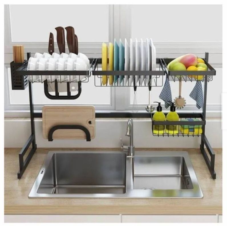Rack Escurridor Organizador Cocina Secador Platos 85cm XL-2