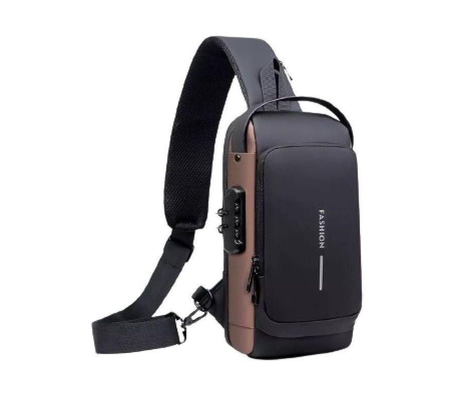 Bolso Manos Libres Mini Morral Para Hombre Tipo Pechera-0