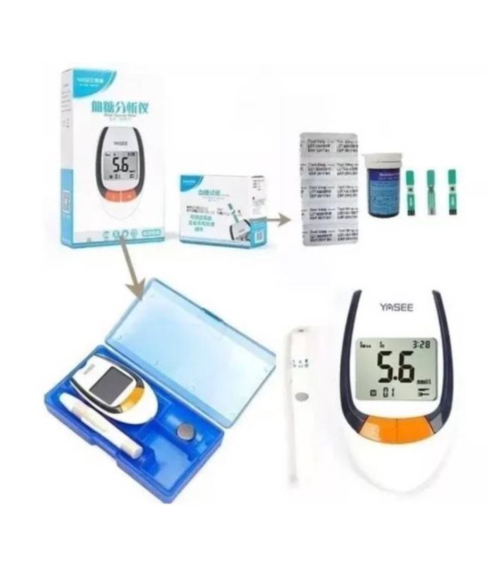 GLUCÓMETRO MEDIDOR GLUCOSA GLM-77-0