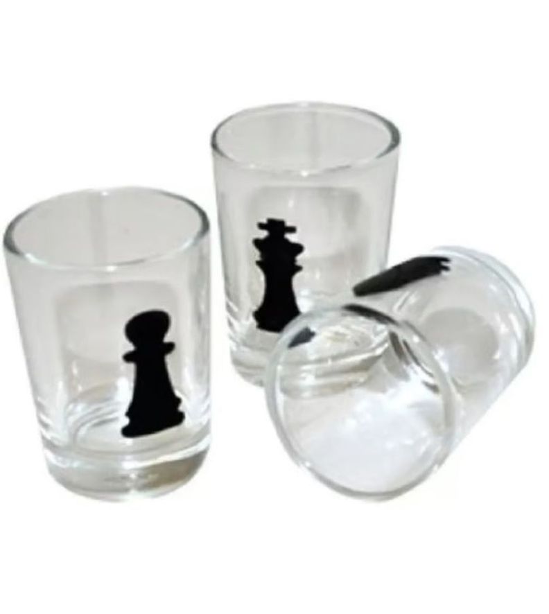 Ajedrez Juego Familiar Shots Set Game-1