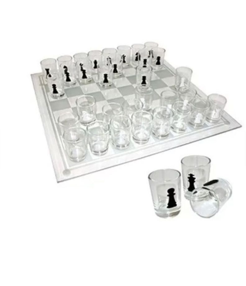 Ajedrez Juego Familiar Shots Set Game-2