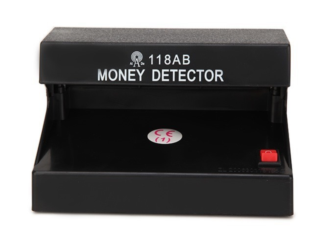 Máquina Detector De Billetes Falsos Con Luz Ultravioleta-0