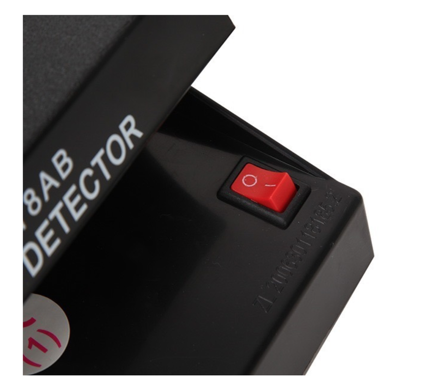 Máquina Detector De Billetes Falsos Con Luz Ultravioleta-2