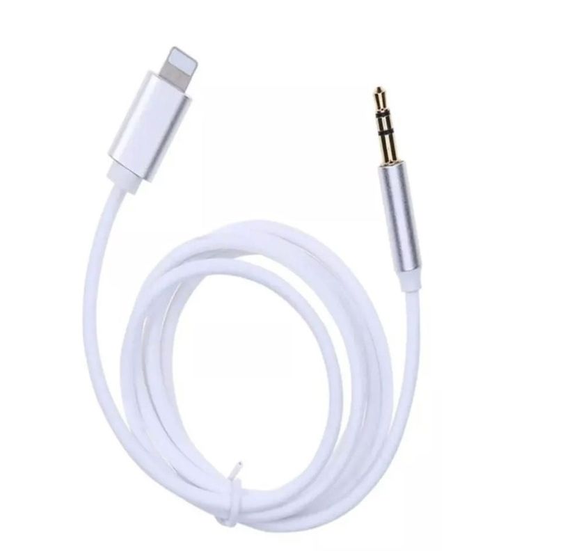 Cable Auxiliar Para iPhone/iPad Lightning A Jack 3.5mm Macho-0