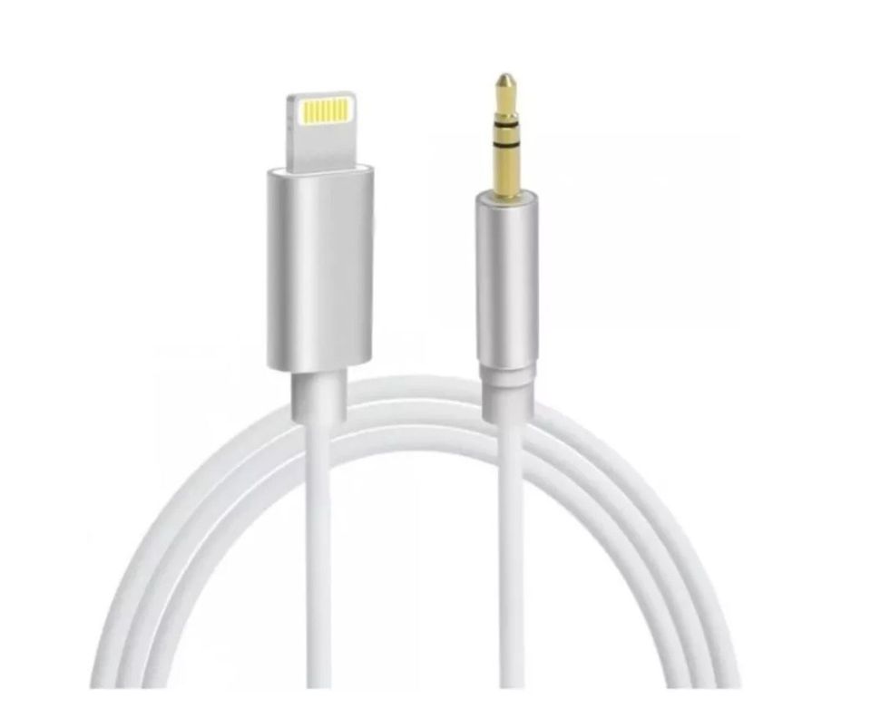 Cable Auxiliar Para iPhone/iPad Lightning A Jack 3.5mm Macho-1