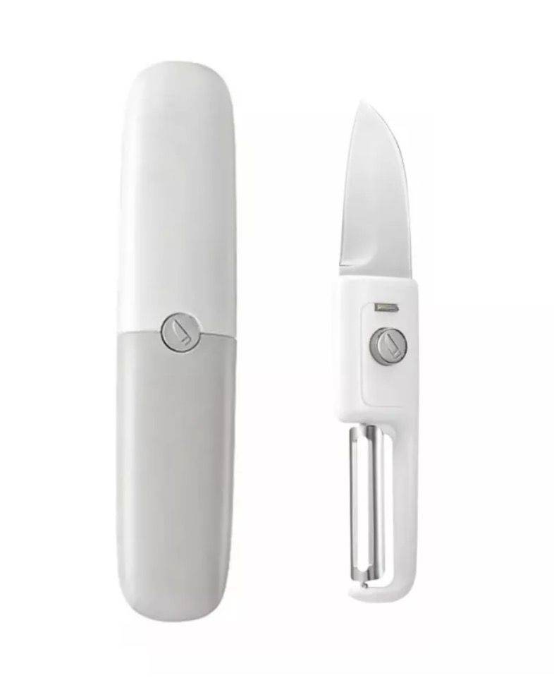 Cuchillo Pelador de Frutas y Verduras 2 en 1-0