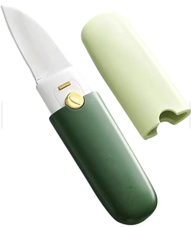 Cuchillo Pelador de Frutas y Verduras 2 en 1-2