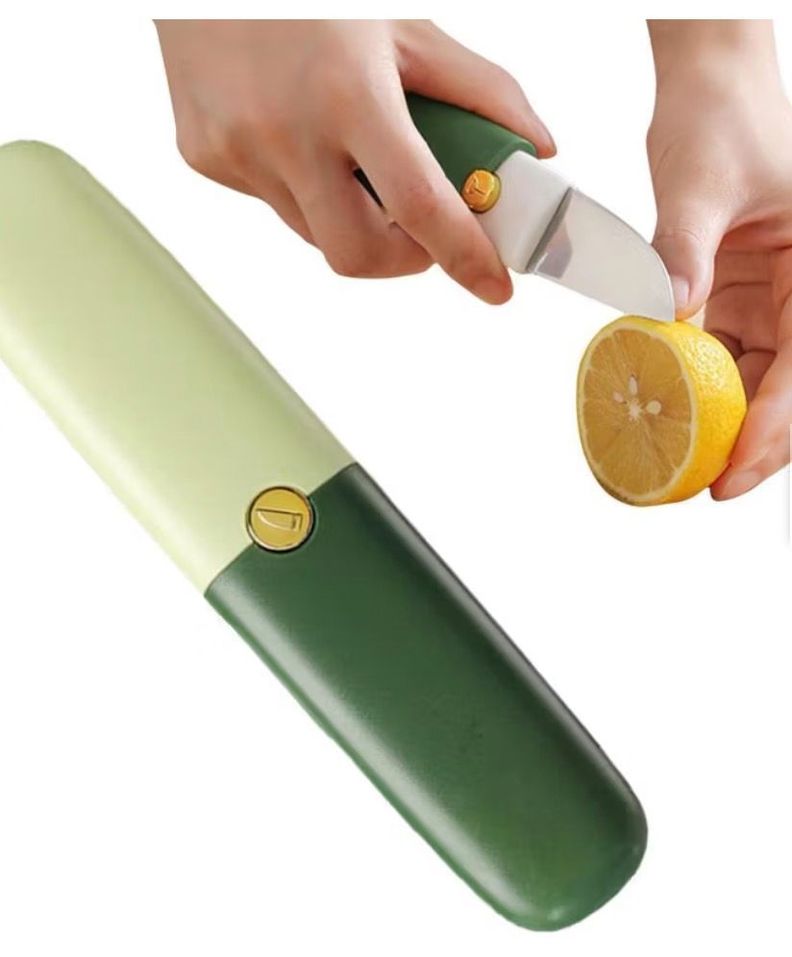 Cuchillo Pelador de Frutas y Verduras 2 en 1-4
