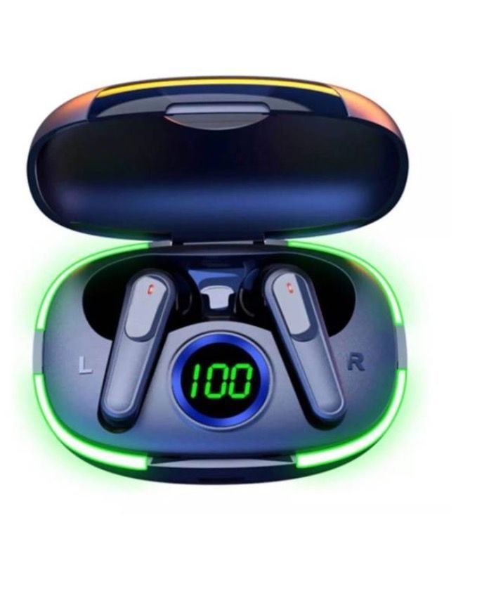Audifonos Inalambricos Bluetooth AKST130 Con Power Bank-1