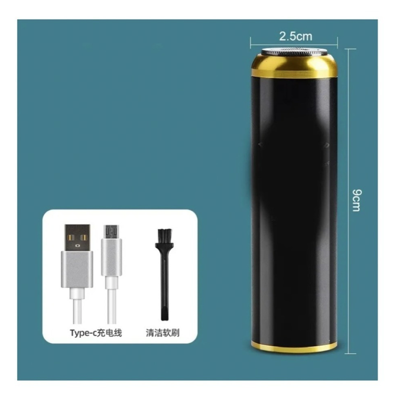 Rasuradora Máquina De Afeitar Barba Portátil Recargable-1