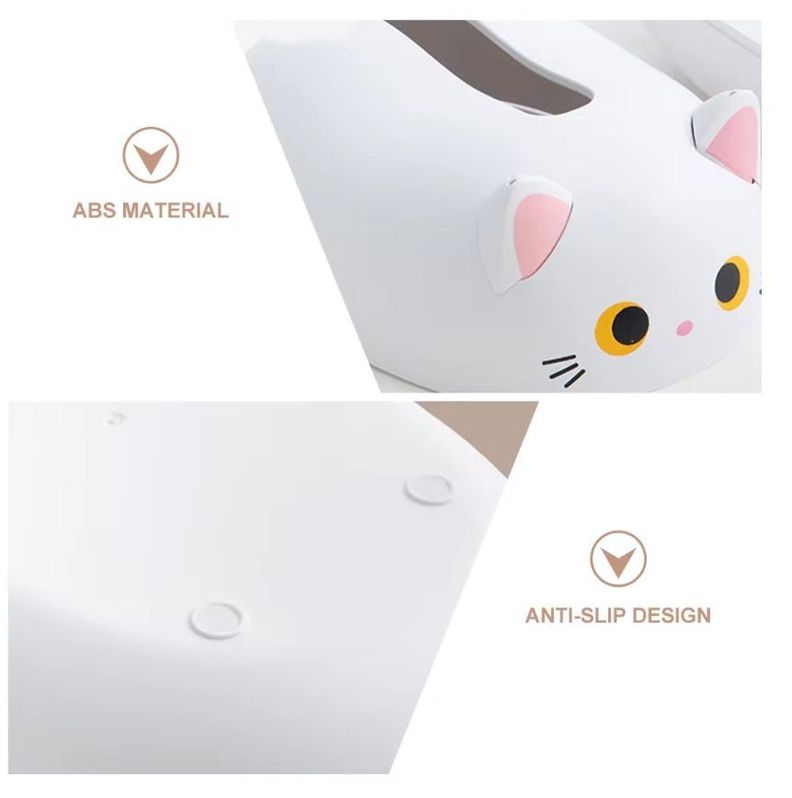 Organizador para Pañuelos Caja Pañuelos GATO BLANCO-1