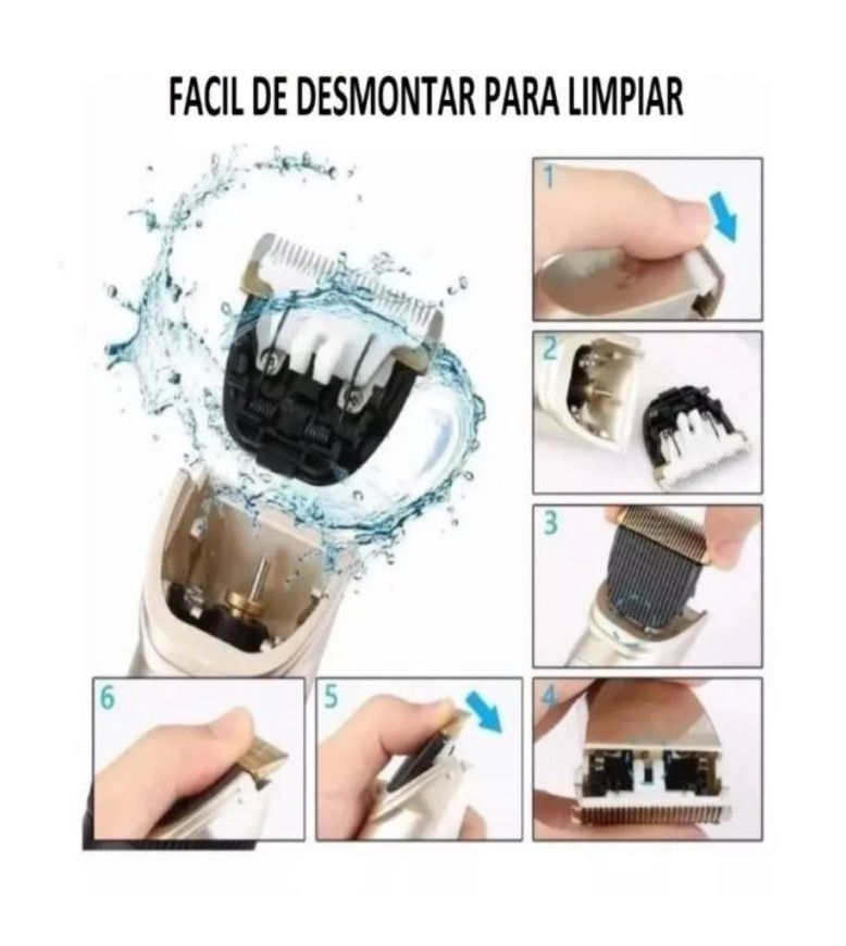 Máquina Corta Pelo Mascota Bajo Sonido-1