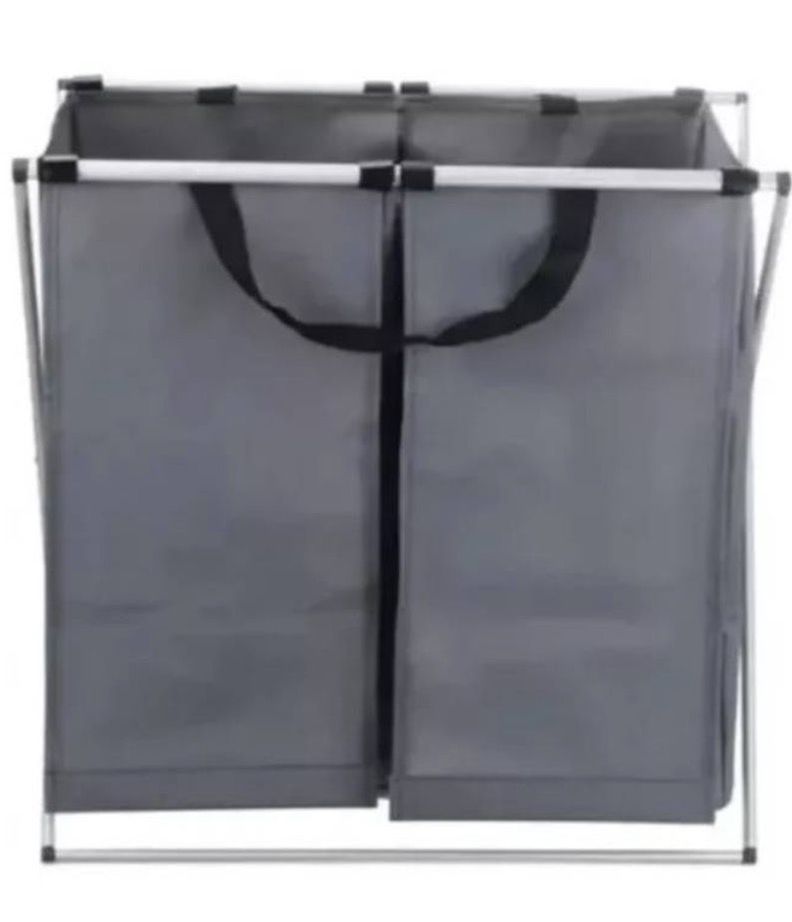 Cesta Canasto Plegable Almacenamiento GRISOSCUROXL-0