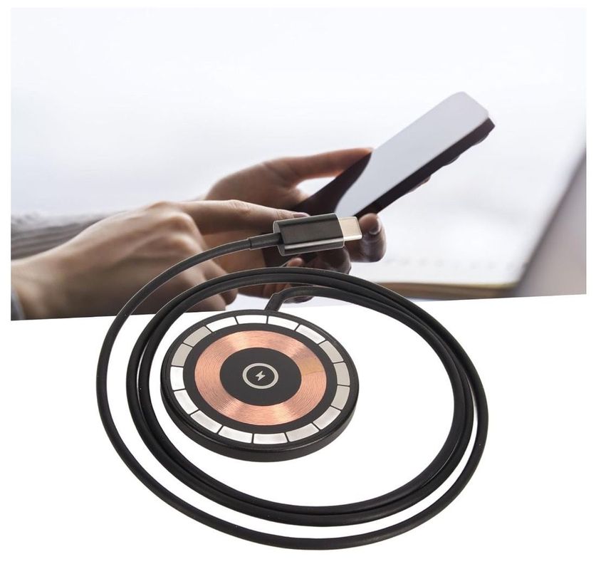Cargador Almohadilla de Carga Magnética para Teléfono Tipo C de 15 W-5