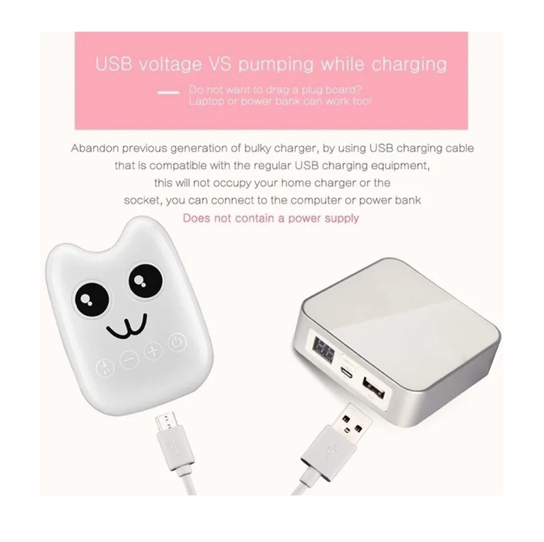 Extractor De Leche Saca Leche Eletrico Usb-4