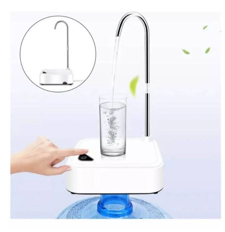 Bomba Dispensador De Agua Automático Con Base -1