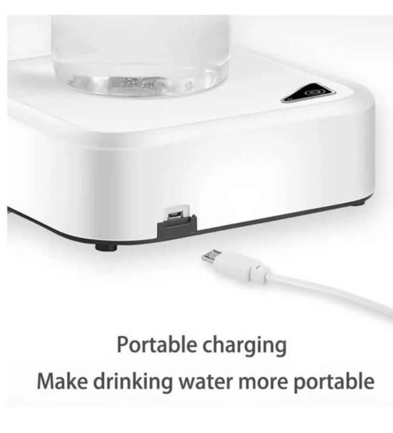 Bomba Dispensador De Agua Automático Con Base -2