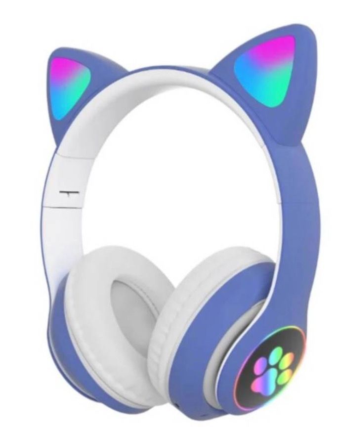 Audífonos Inalámbricos Bluetooth L550 Cat Ear Recargable-0