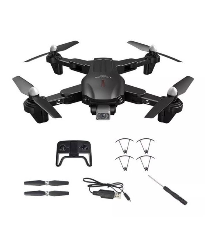 Dron Cámara Dual Hd 4k Meteor Dron Con Luces Led Drones Wifi-2