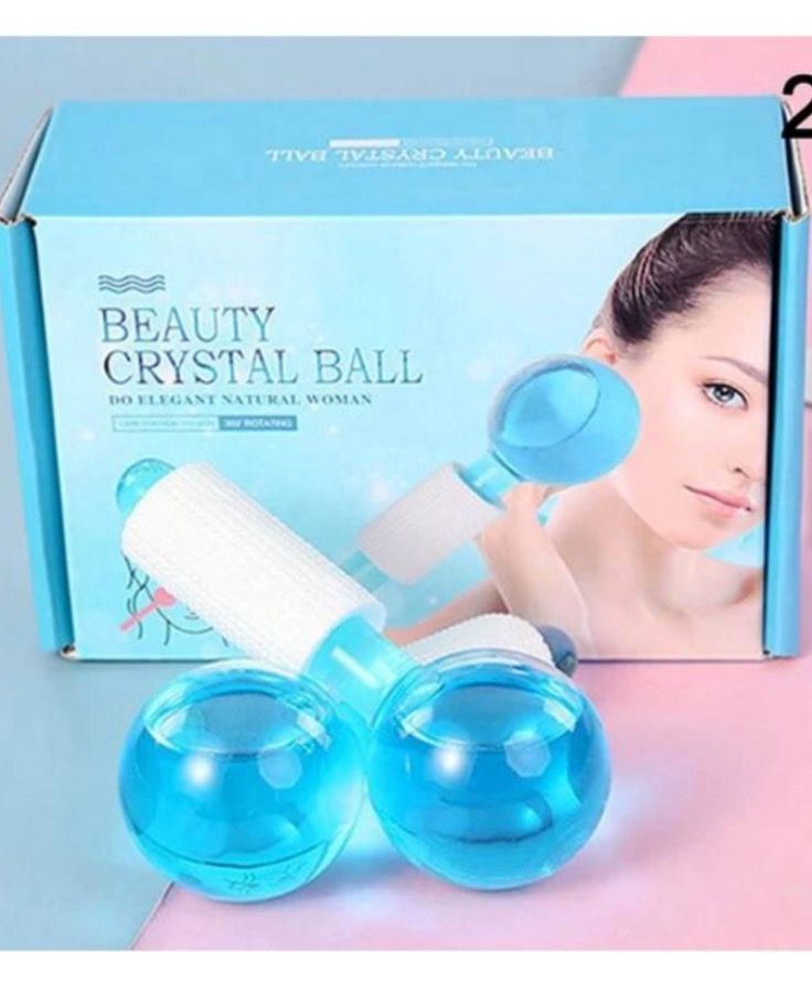 Bola de Hielo Enfriamiento Facial Masajeador 1 Unidad-0