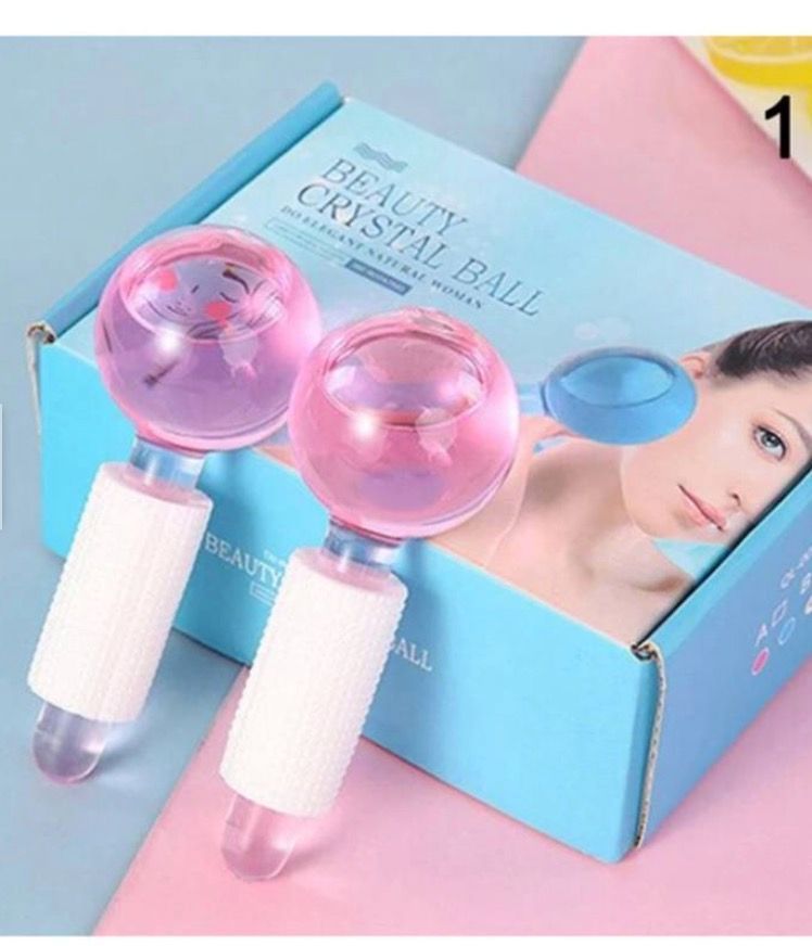 Bola de Hielo Enfriamiento Facial Masajeador 1 Unidad-2