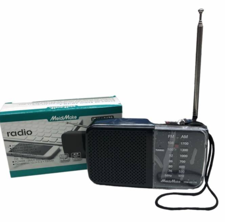 Radio A Pilas Fm - Am Portable De Bolsillo-2
