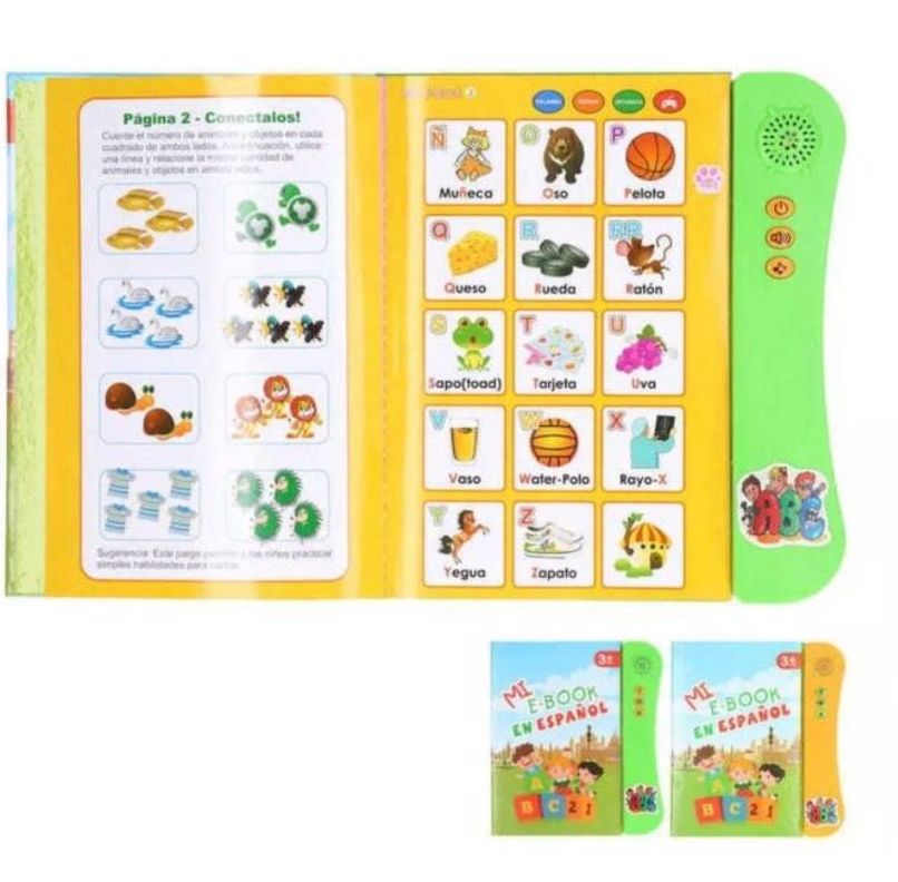 Libro Interactivo Con Sonido En Español Niños -5