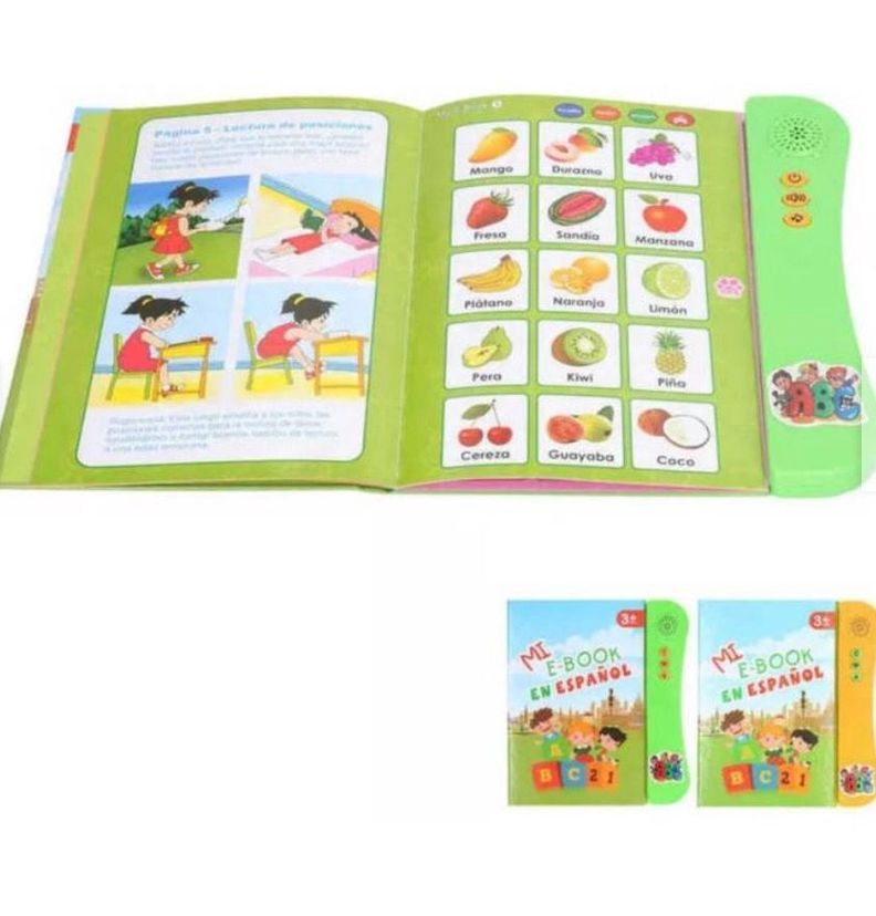 Libro Interactivo Con Sonido En Español Niños -4