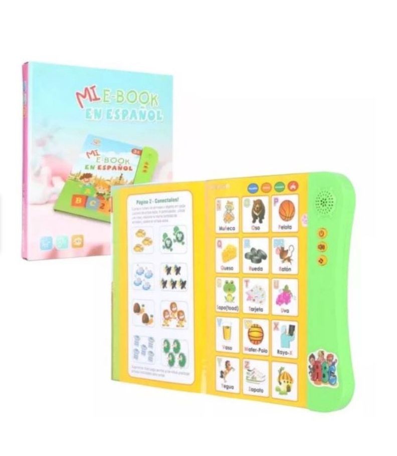 Libro Interactivo Con Sonido En Español Niños -0