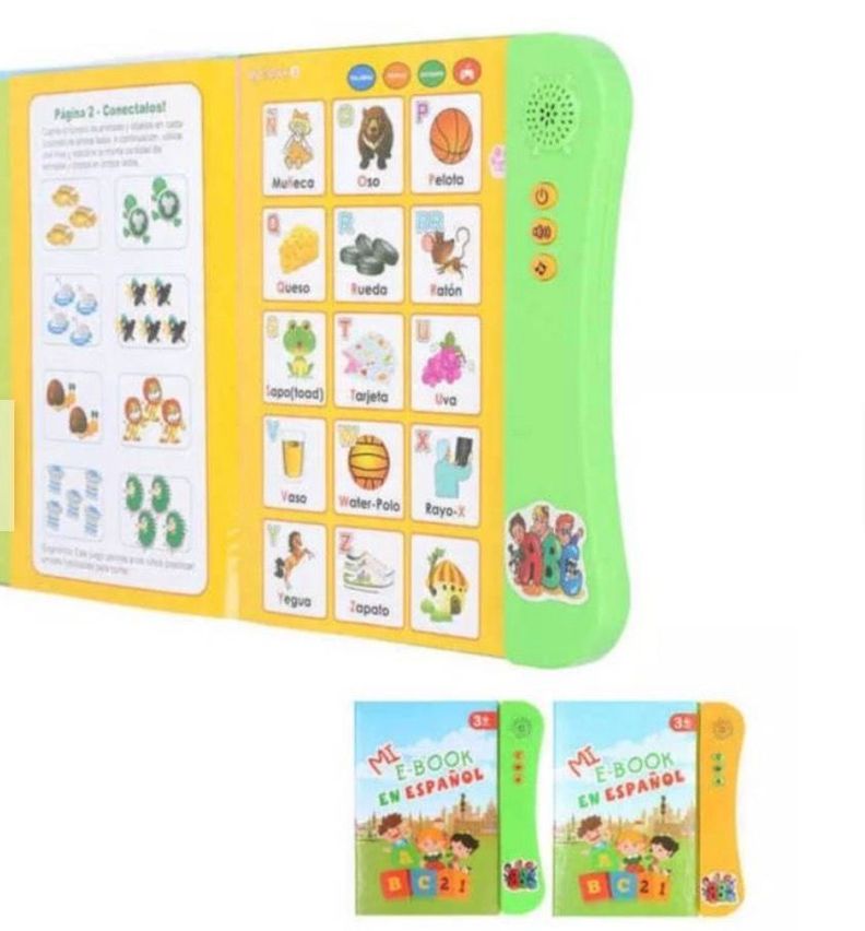 Libro Interactivo Con Sonido En Español Niños -6