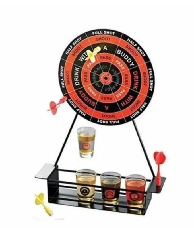 Dardos De Juego Familiar Shots Mini Darts Shot Set-0