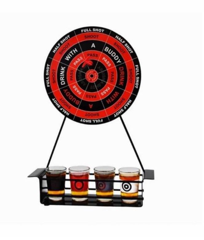 Dardos De Juego Familiar Shots Mini Darts Shot Set-4