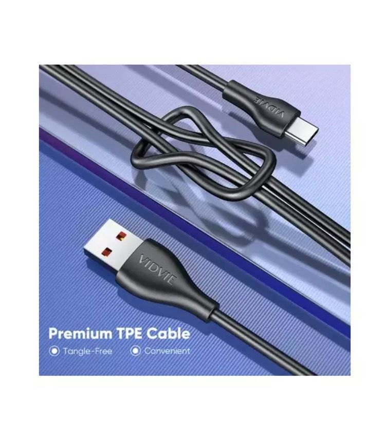 Cable Usb a Tipo Usb C Carga Rapida Vidvie-3