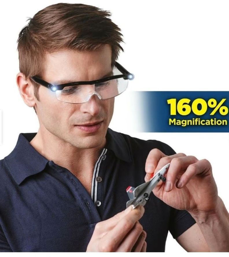 Lentes De Lectura Mighty Sight Luz Usb Recargable-3