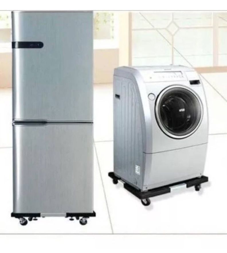 2 Base Multiuso Rueda Cocina Lavadoras Refrigerado-1