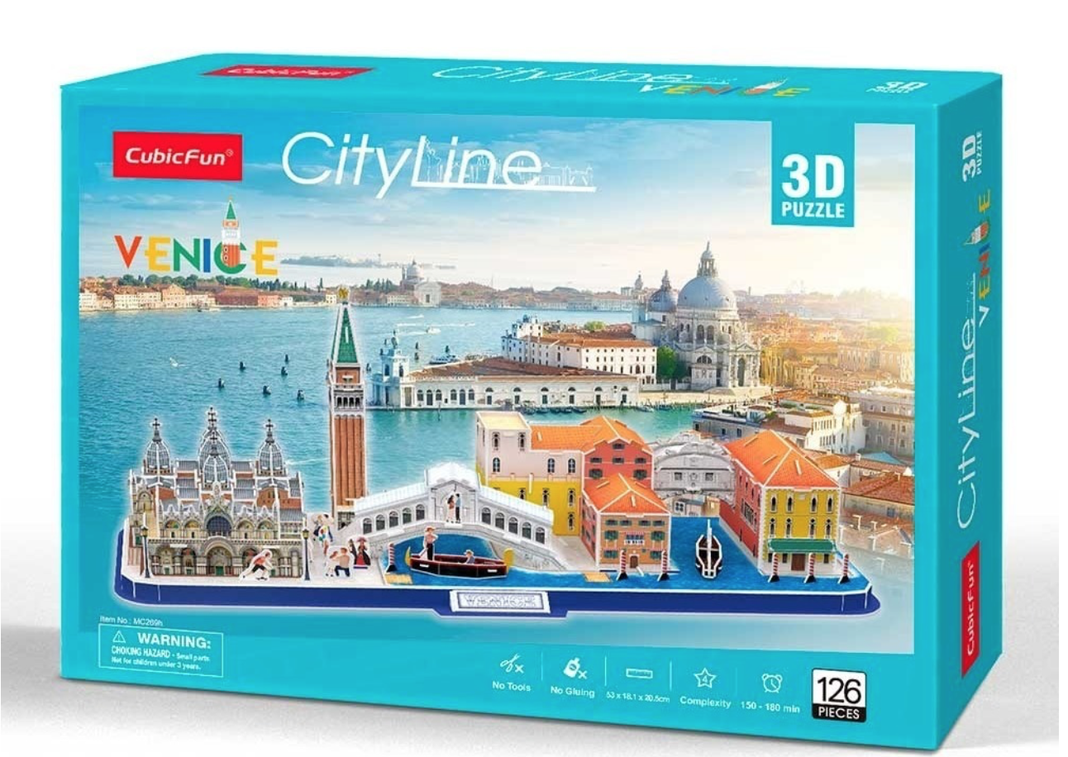 Rompecabezas 3d Bavaria Venecia-0