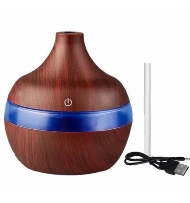 Aromatizador Difusor Humidificador Usb 7 Led Café-0