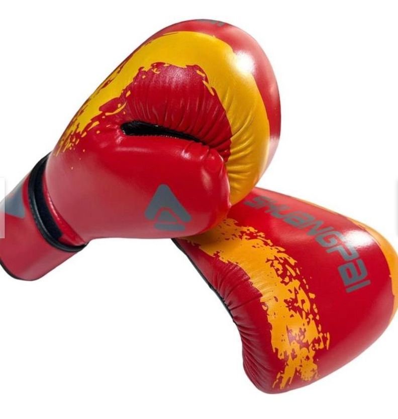 Guantes De Boxeo ROJO AMARILLO10 Oz-1
