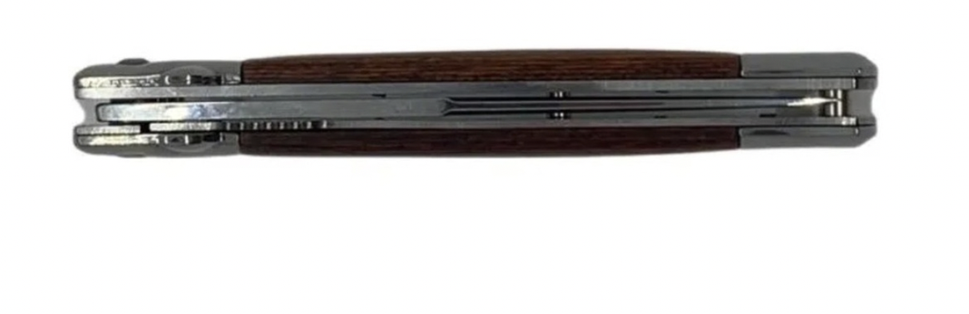 Navaja Cortapluma Cuchillo Tactico Mango De Madera -4