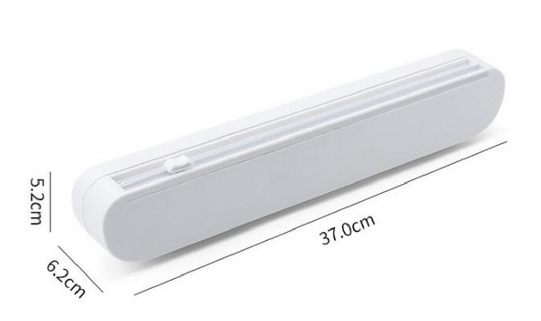 Dispensador De Papel Alusa Cortador Film Porta Rollo Cocina-2