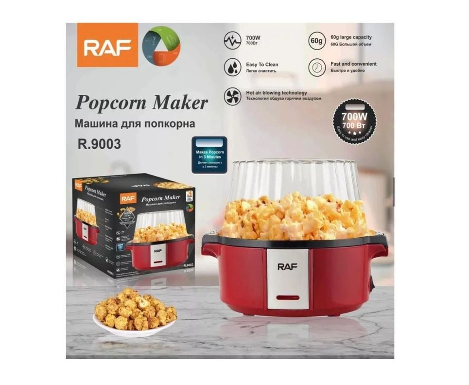 Maquina Par Hacer Palomitas Maiz Cabritas Libre Aceite 700w-2