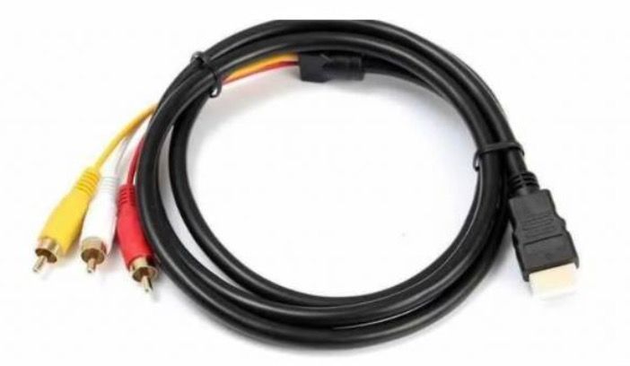 Cable 1.5m Hdmi Macho A 3 Rca Audio Vídeo Av Componentes-0