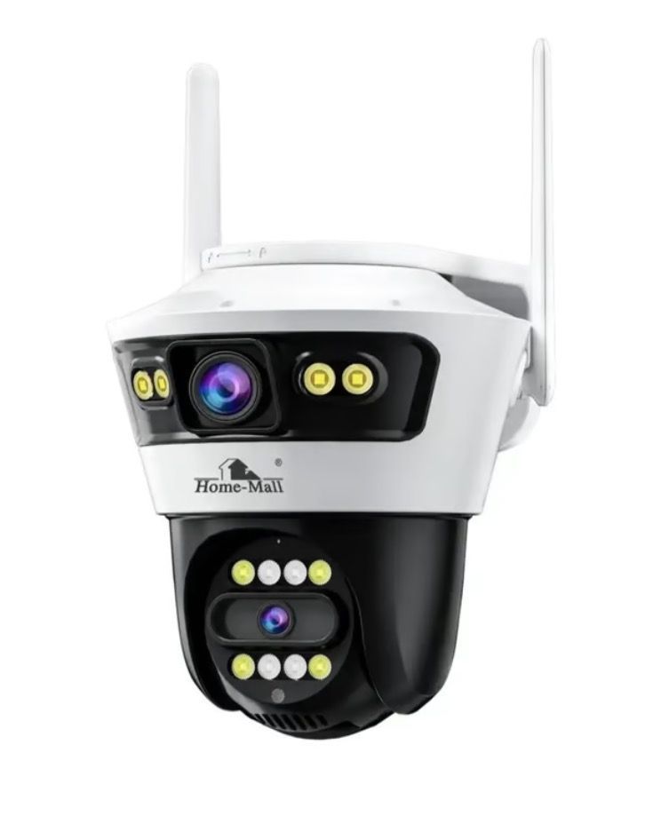 Cámara IP WIFI 5G con Doble Lente Rotación 355 Grados-0