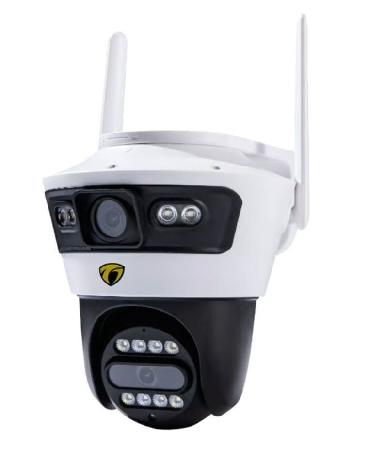 Cámara IP WIFI 5G con Doble Lente Rotación 355 Grados-1