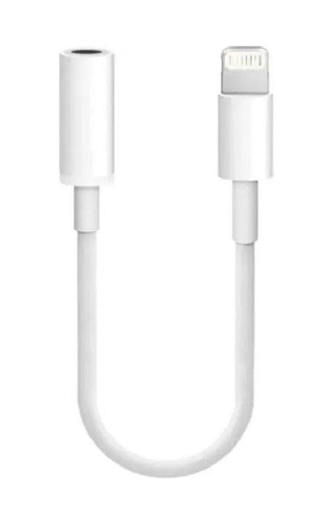 Adaptador Audífonos iPhone 7 8 X 11 12 Microfono Bluetooth-0