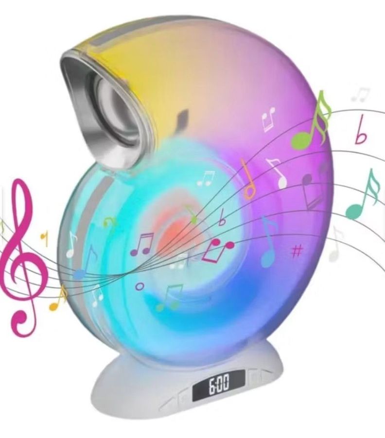 Parlante Bluetooth Caracol Altavoz RGB Musica Radio-1