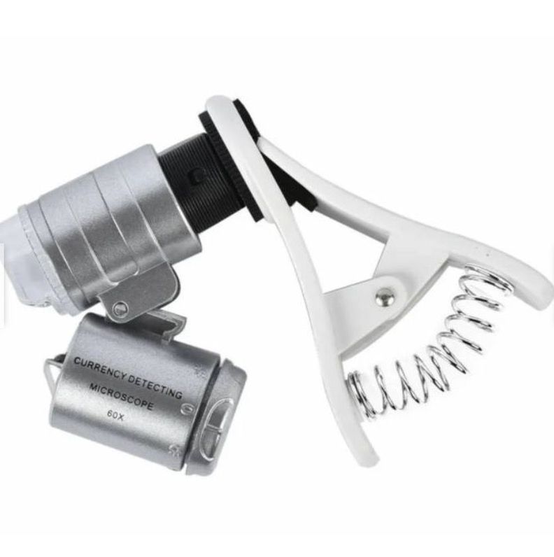 Microscopio 60x Clip Telefono Celular Android iPho